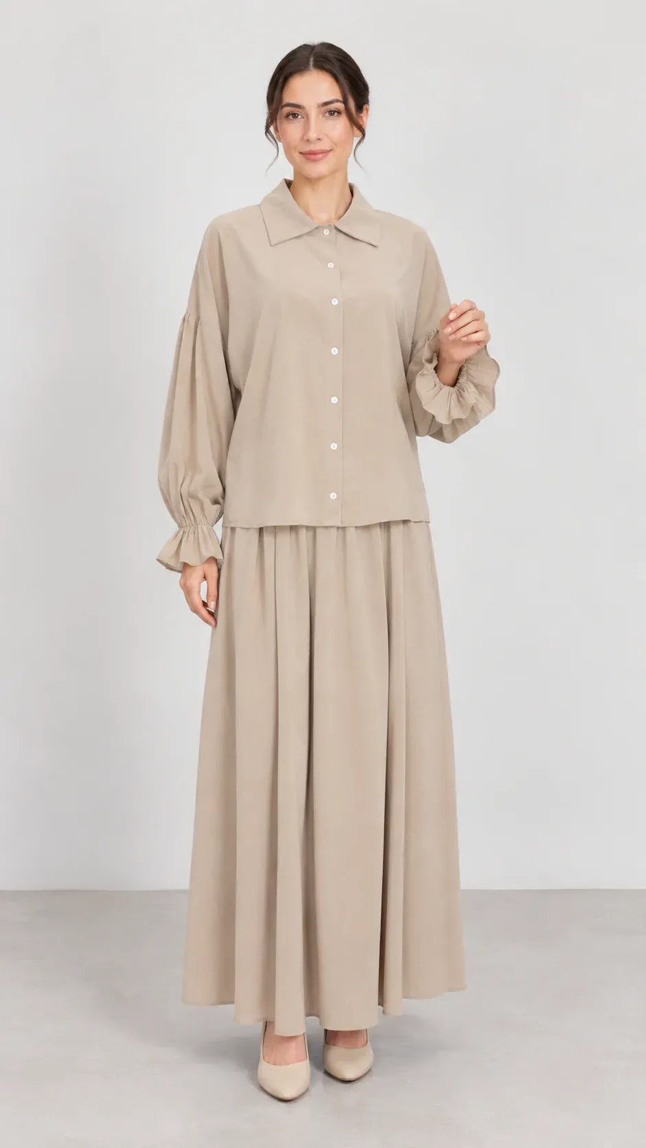 Ensemble Lyna, beige