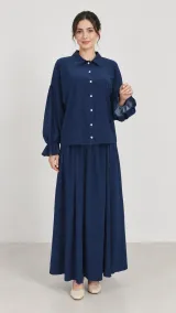 Ensemble Lyna, bleu marine